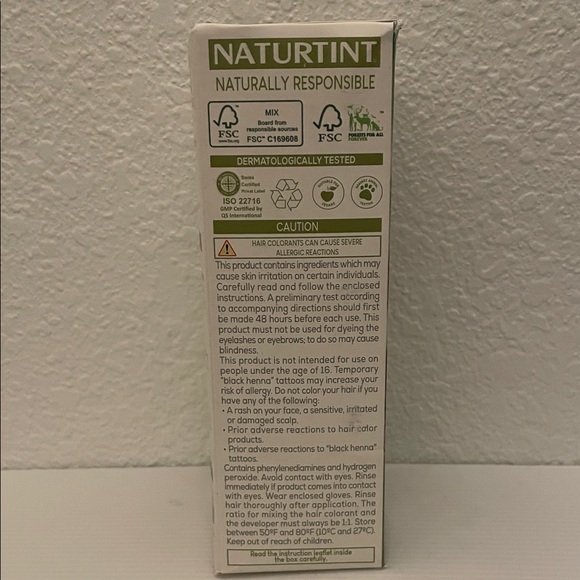 Naturtint Permanent Hair Color Gel 8A Ash Blonde - Picture 4 of 6